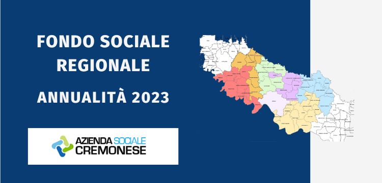 Fondo Sociale Regionale 2023: pubblicato l’Avviso