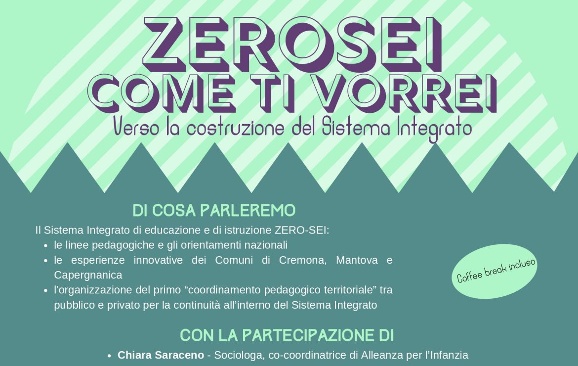 Convegno “Zerosei come ti vorrei”